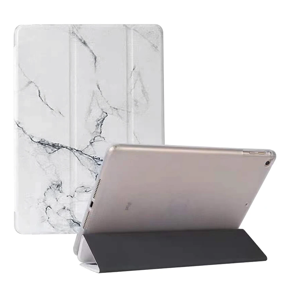 Для iPad 9,7 ТПУ чехол мрамор из кожи с натуральным лицевым покрытием смарт-крышка для iPad 5/6 Air 2 Mini 1/2/3, iPad 2/3/4 Pro 10,5 мини 4/5 чехол