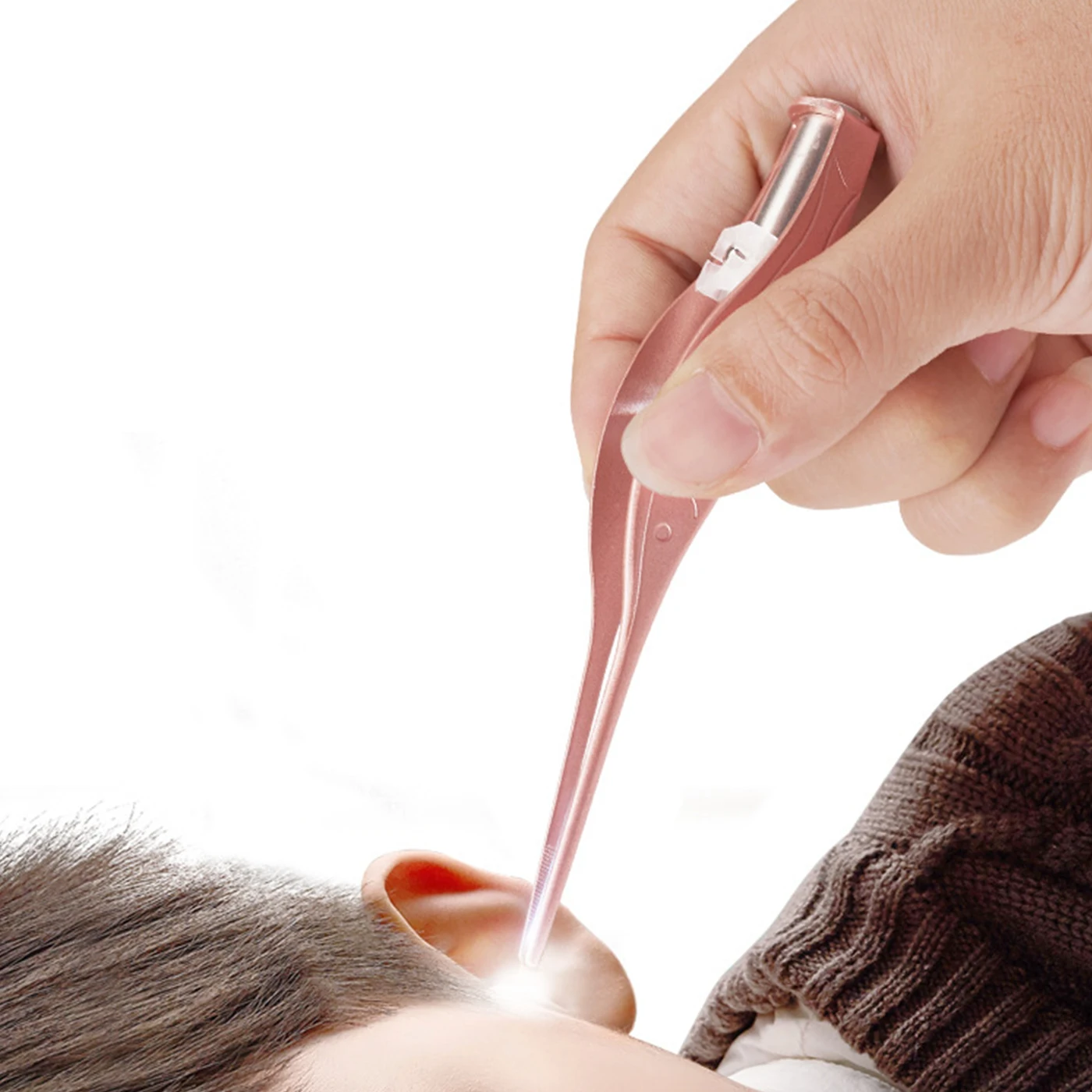 Детский удалитель ушной серы очиститель для ушей светодиодный светильник