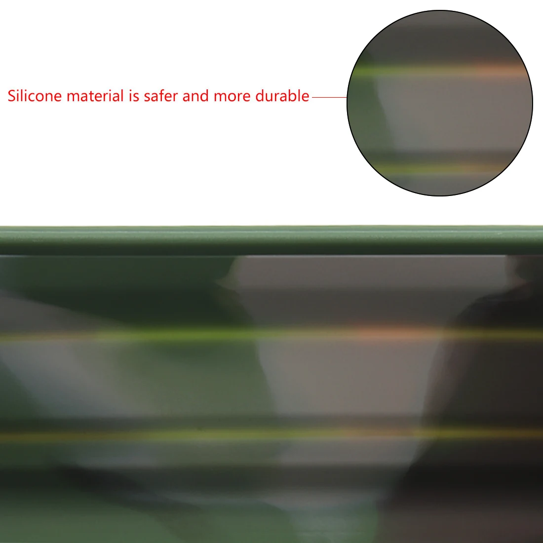 800 мл камуфляжная цветная портативная прямоугольная силиконовая Масштабируемая