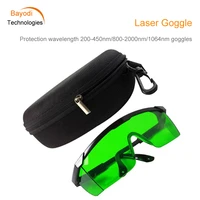 laser engraving machine protective glasses protection wavelength 200 450nm800 2000nm1064nm green laser goggles