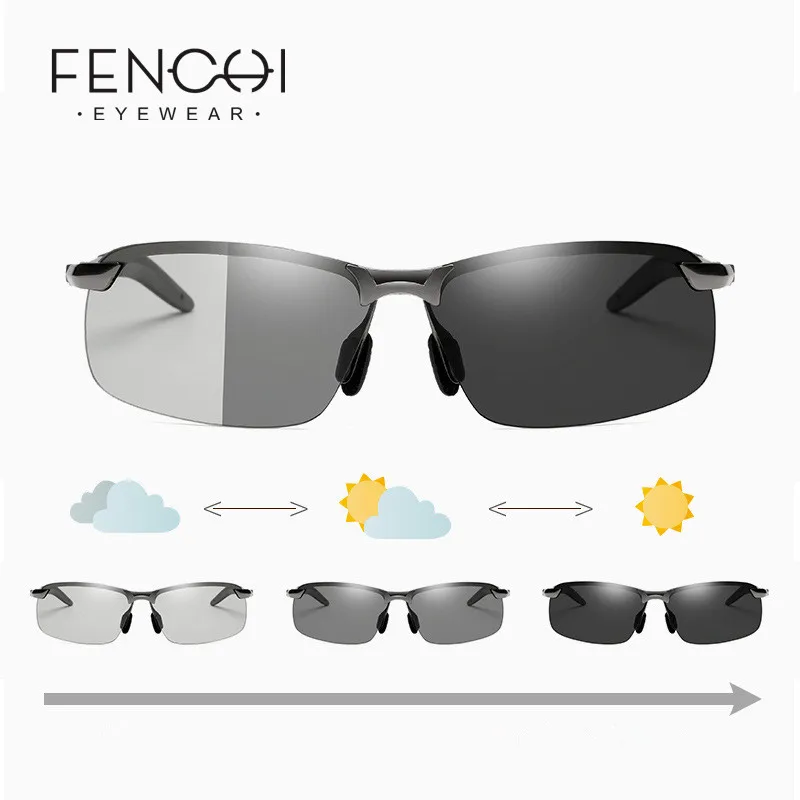 FENCHI солнцезащитные очки мужские поляризованные дизайнерские брендовые