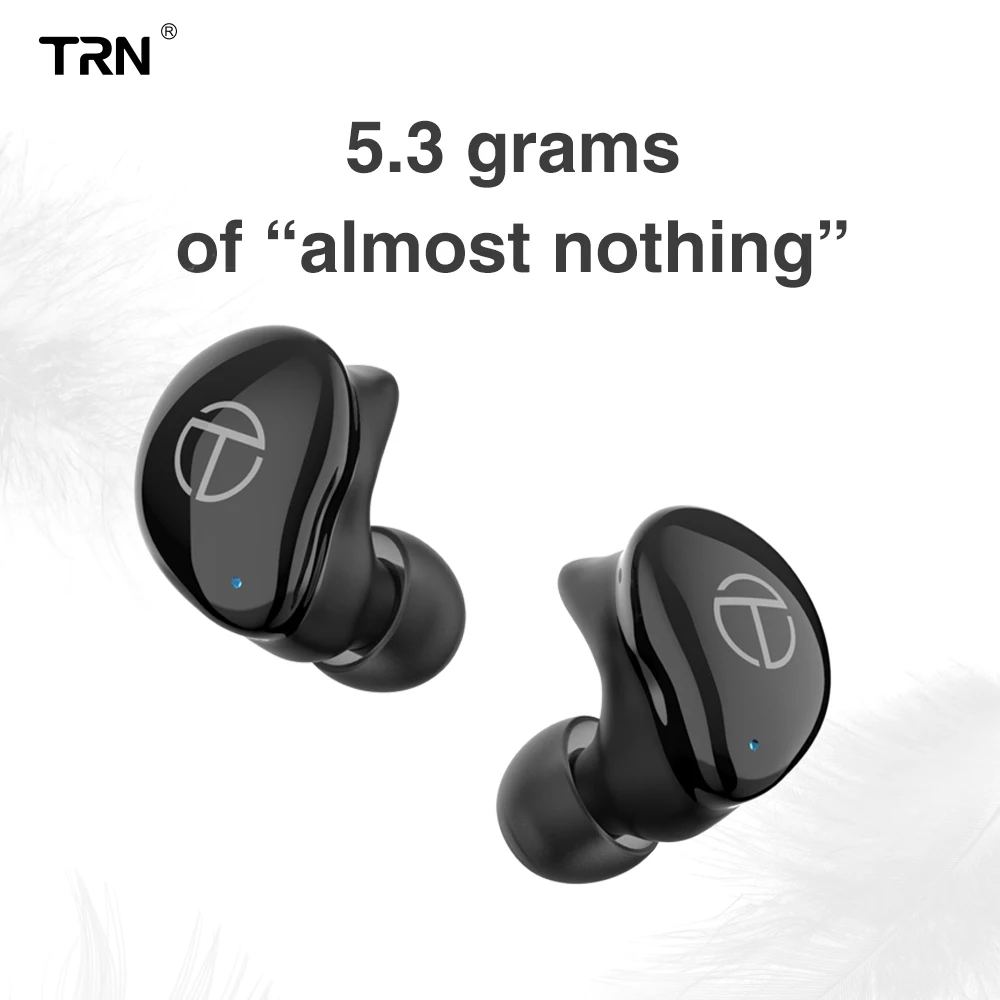 TRN T200 TWS Bluetooth 5.0 earphone True wireless Double Earphone In-Ear HIFI Earphones V80 AS10 O5 X1 X1E T1 E12 O2 BT20 v90 vx |