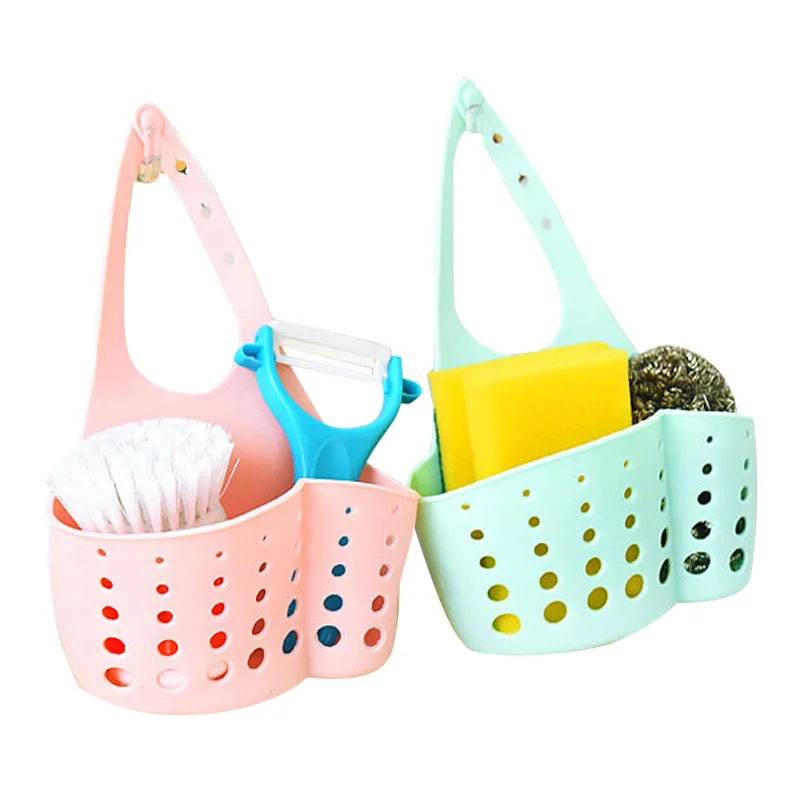 Полка для раковины случайного цвета полка слива губки мыла держатель ванной