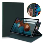 Магнитный защитный чехол для Samsung Galaxy Tab S7 Plus, кожаный чехол для планшета T870, T970, противоударный чехол с автоматическим пробуждениемспящим режимом