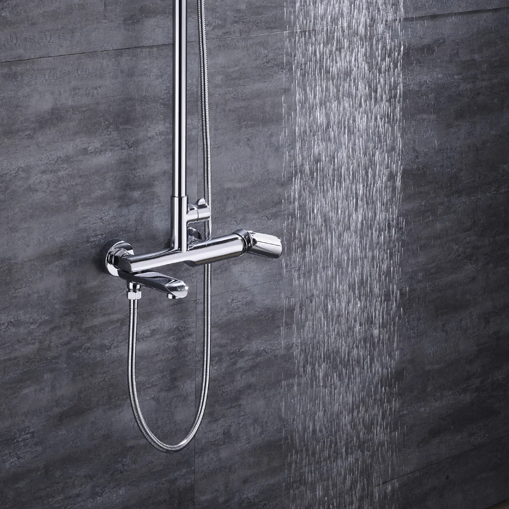 Многофункциональный душевой комплект из чистой меди для безопасности здоровья