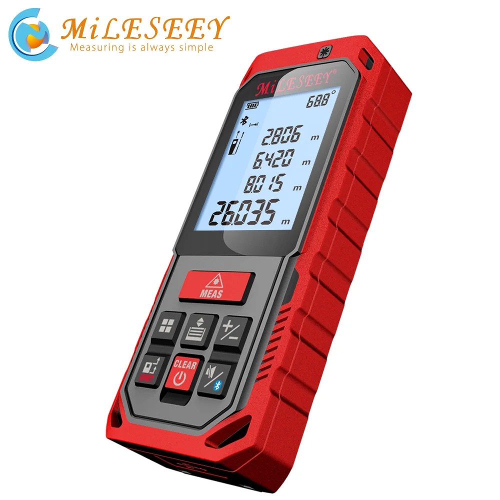 S2 50M 70M 100M 120M Rechargeable Blue Laser Rangefinder New Distance Meter Measure Angle Tools Diastimeter | Инструменты