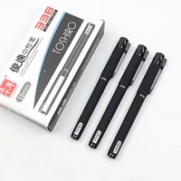 gel pen 1 0mm high capacity black ink refill gel ink pens office school writing supplies neutral pen 3pcslot