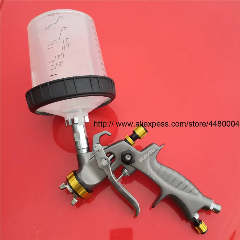 Краскопульт для защиты окружающей среды, распылитель, 1,3 мм, высокое качество, для мебели автомобиля, листового металла, краска