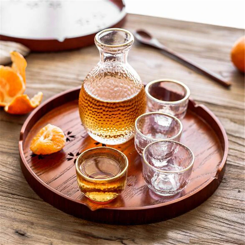 Round Shape Solid Wood Tea Coffee Snack fruit Food Meals Serving Tray Plate Restaurant Trays Kitchen Supply | Дом и сад