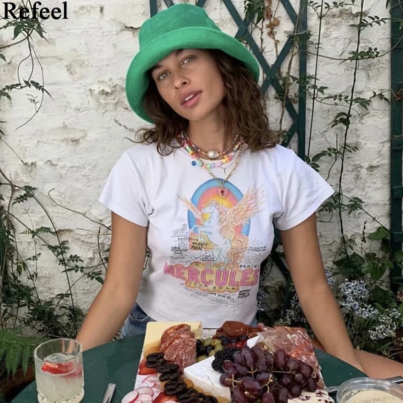 

Fashion T-shirts girl high quality soft cotton fabric summer women tees streetwear easy fit femme vestidos dropshipping