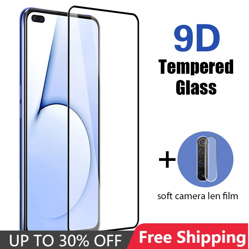

Lens Protectors for Realme C3 C11 C15 C12 C17 Explosion-Proof Glass for Realme 7 Pro 6 7i 6S 6i Q2 Pro Anti Collision 2in1 9D HD