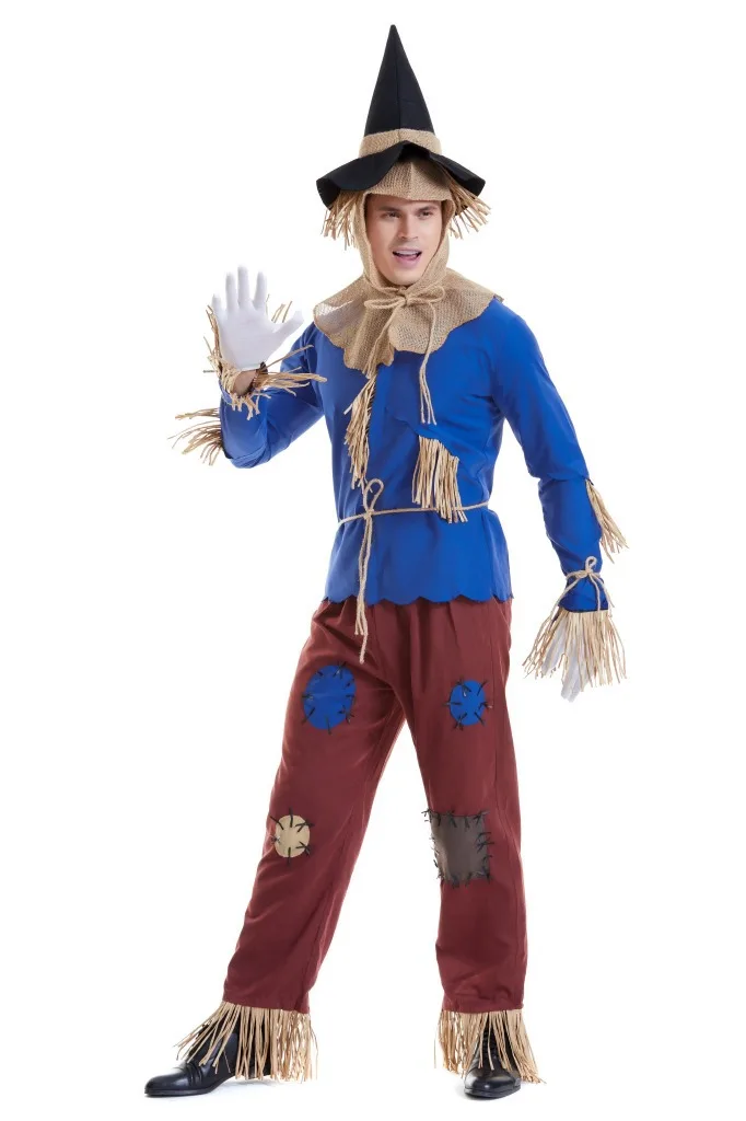 Хэллоуин новое шоу на сцене выполняет взрослые пары пугало Костюмы для косплея |