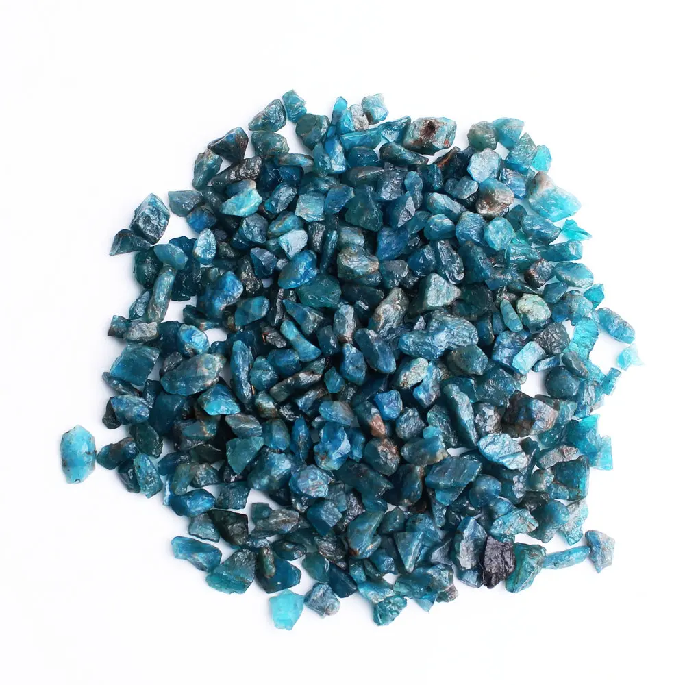 30/50 г Натуральный Синий Апатит кристалл мерцающий шероховатый камень каменные