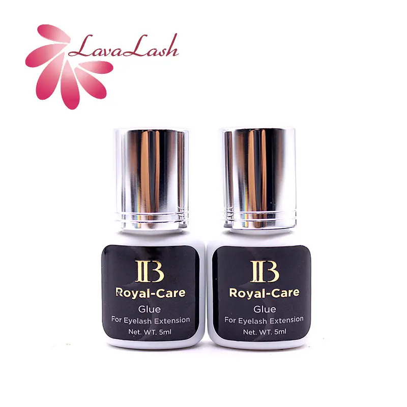 2pcs 5ml New Ibeauty Royal-Care Glue for Eyelash Extension Original Korea Quick Dry Time Lasting 4-5 Weeks Lashes Glue