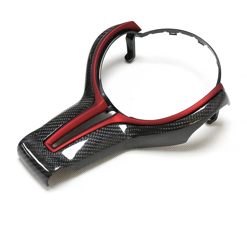 Купить Чехол на руль из углеродного волокна для BMW M2 F87 M3 F80 M4 F82 M6 F06 F12 F13 X5M F85 X6M F86
