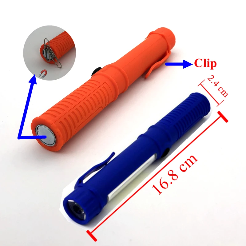 Миниатюрный рабочий светильник с COB матрицей лампа магнитным основанием и