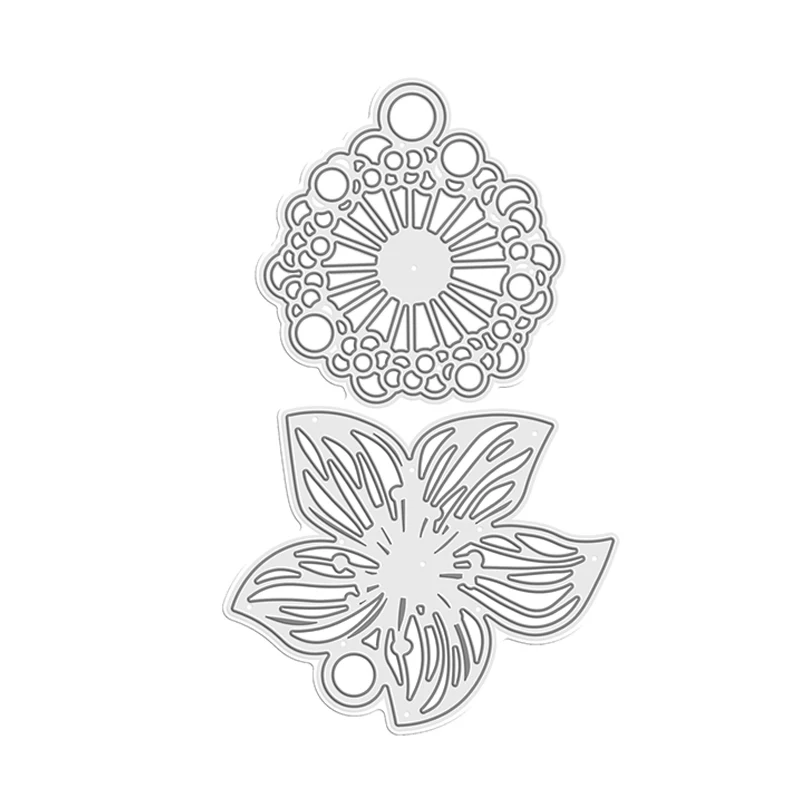 Новые украшения в виде цветка персика форма для поделок сделай сам металлические