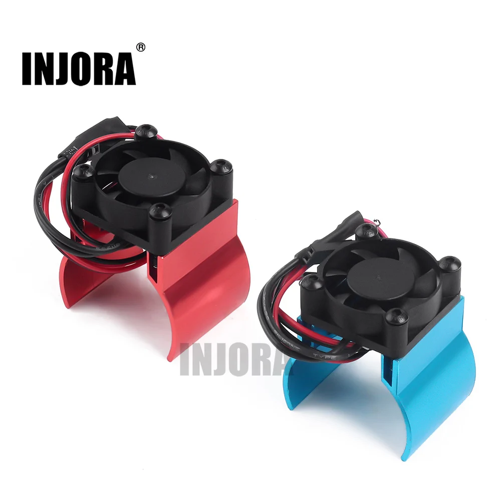 INJORA 1 шт. автомобильный двигатель rc теплоотвод охлаждающий вентилятор с