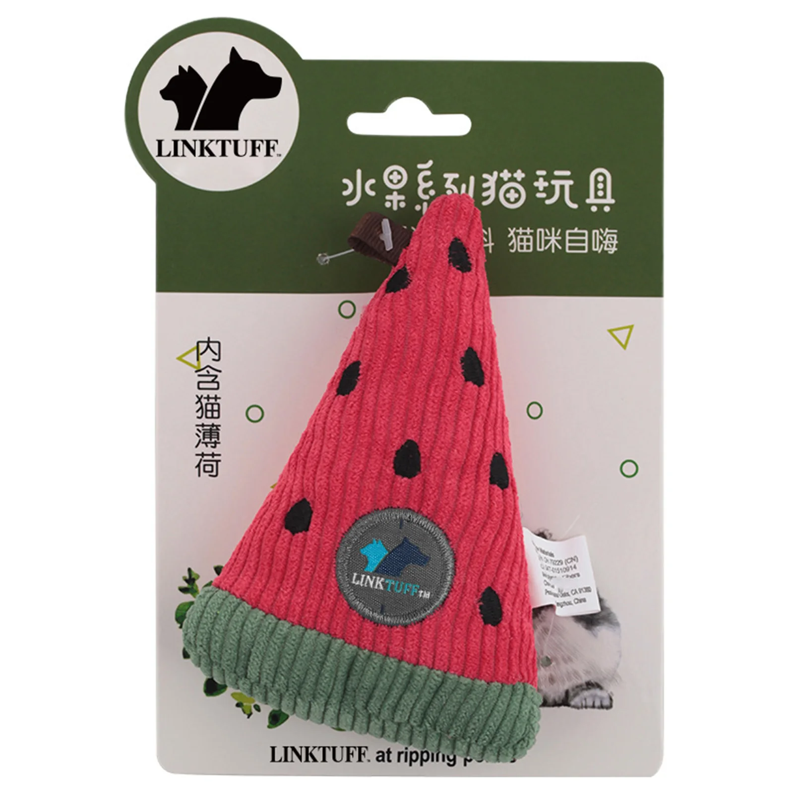 Кошачьи игрушки плюшевые фрукты Форма жевательная игрушка когти с накатанной