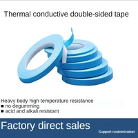 1 roll double sided tape thermal conductive adhesive tape for pcb cpu led strip lght heatsink width 3581012151820mm
