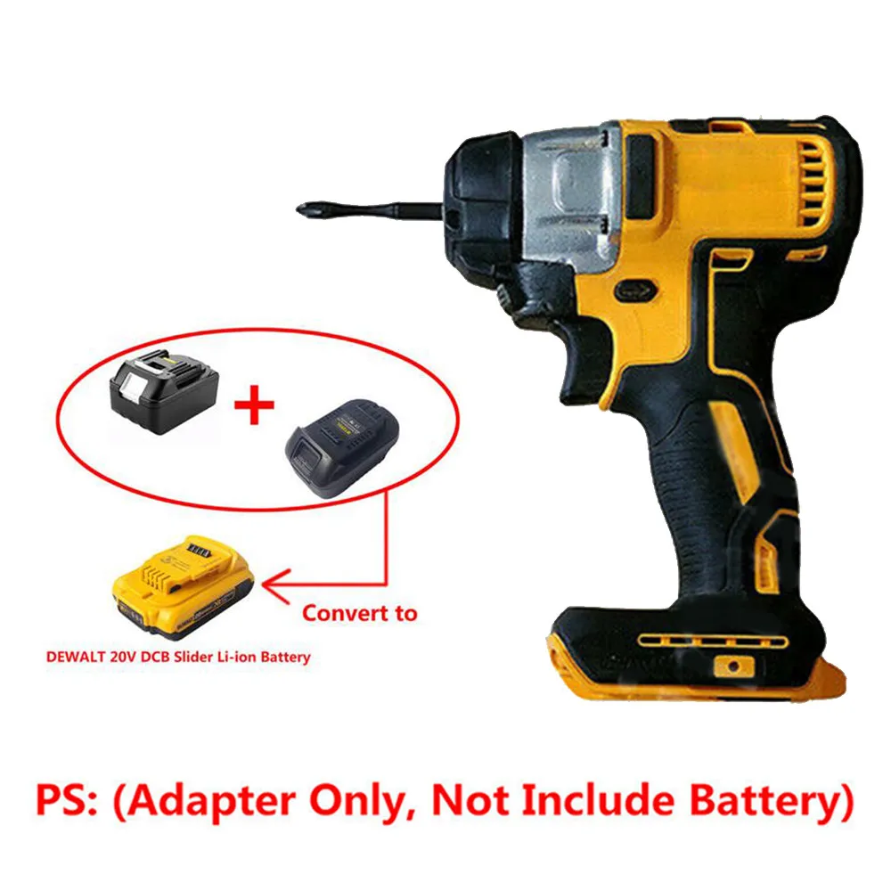 Преобразующий адаптер для замены литий ионной батареи DEWALT 20 в (макс.)|Детали