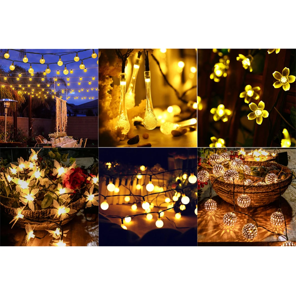 Гирлянда светодиодная водонепроницаемая 20 светодиодов 3 м|Ночники| |