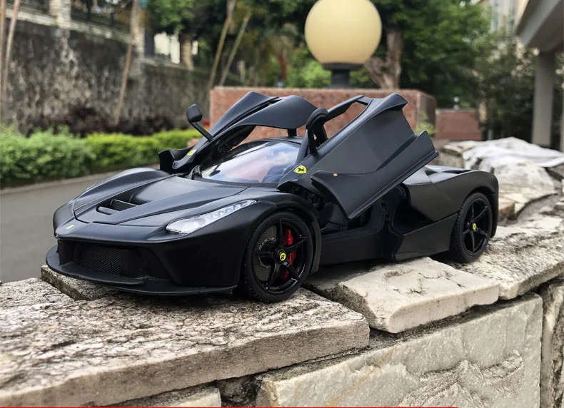 (JZ) Bburago 1/18 1:18 Ferrari LaFerrari спортивный гоночный автомобиль модель с литым дисплеем