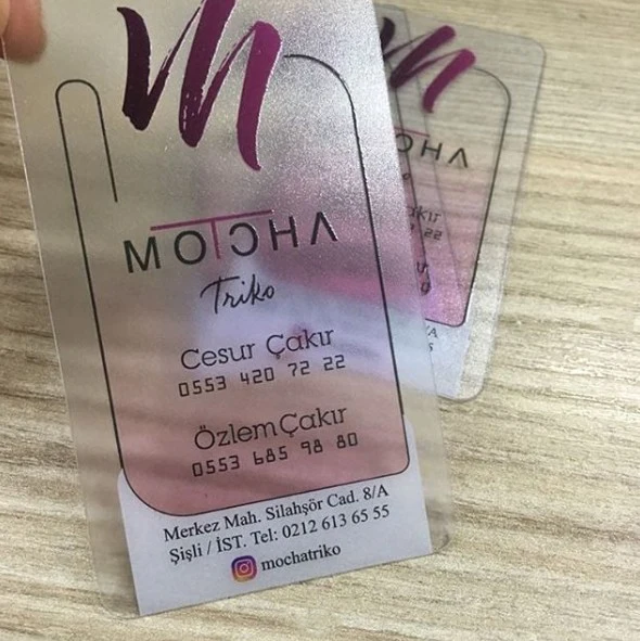 Прозрачная ПВХ карта 0 38 мм толщина 1000 шт./лот Бесплатная доставка dhl|Визитки| |