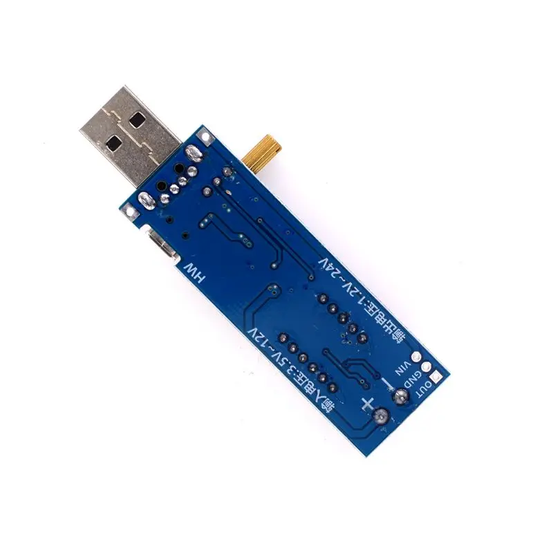 5 шт. DC 5V до 3 V / 12V USB Шаг вверх/вниз Питание Модуль Регулируемый повышающий