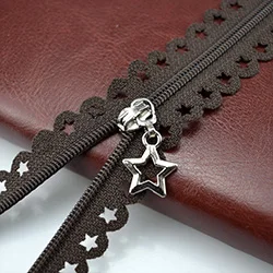 10 шт. Meetee 3#25 см Красивые закрытые нейлоновые молнии для DIY сумка портновский пошив ремесло аксессуары для одежды 18 цветов A1-3 - Цвет: 6 brown