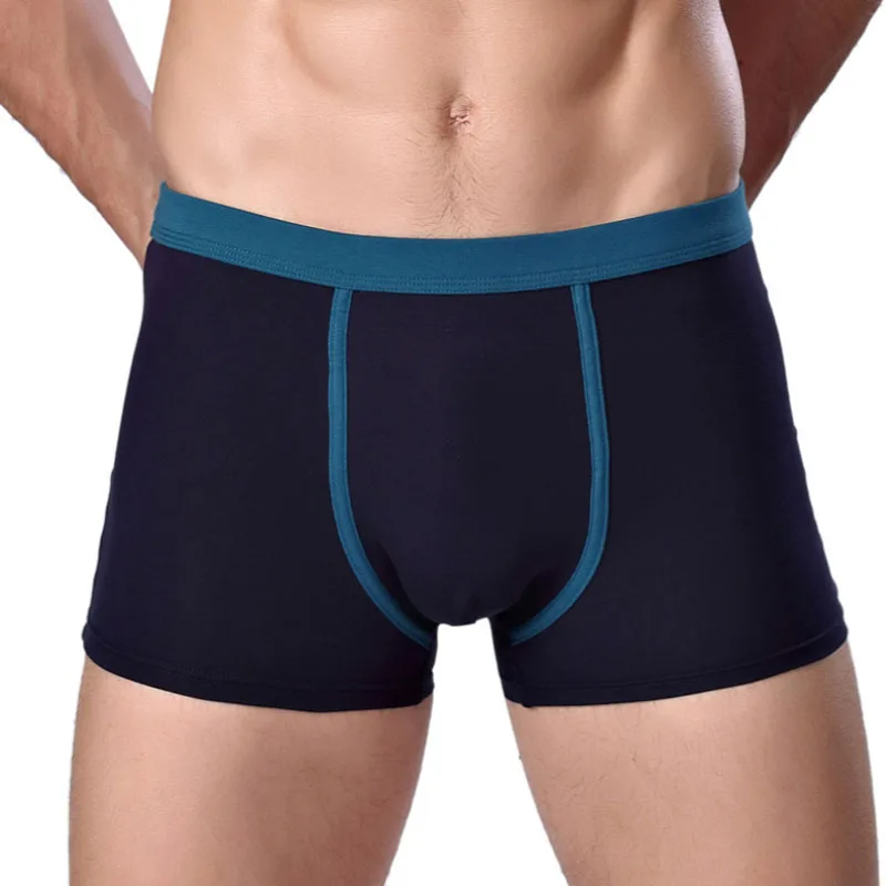 Новые мужские боксеры шорты нижнее белье из хлопка классические