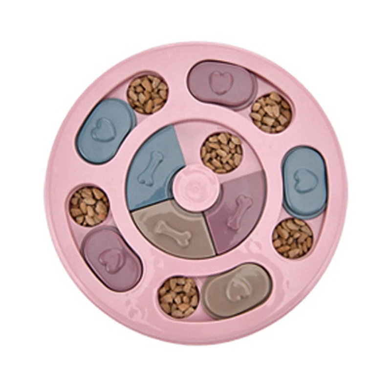 Диспенсер для лечения щенков игрушка головоломка еды обучающая питатель