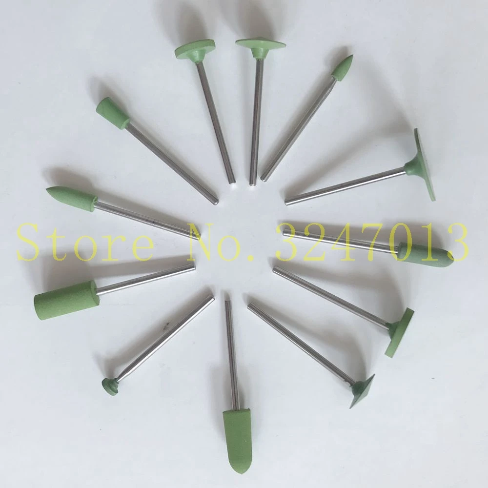 12 шт./пакет HP силиконовая насадка для полировки камень ювелирных изделий |