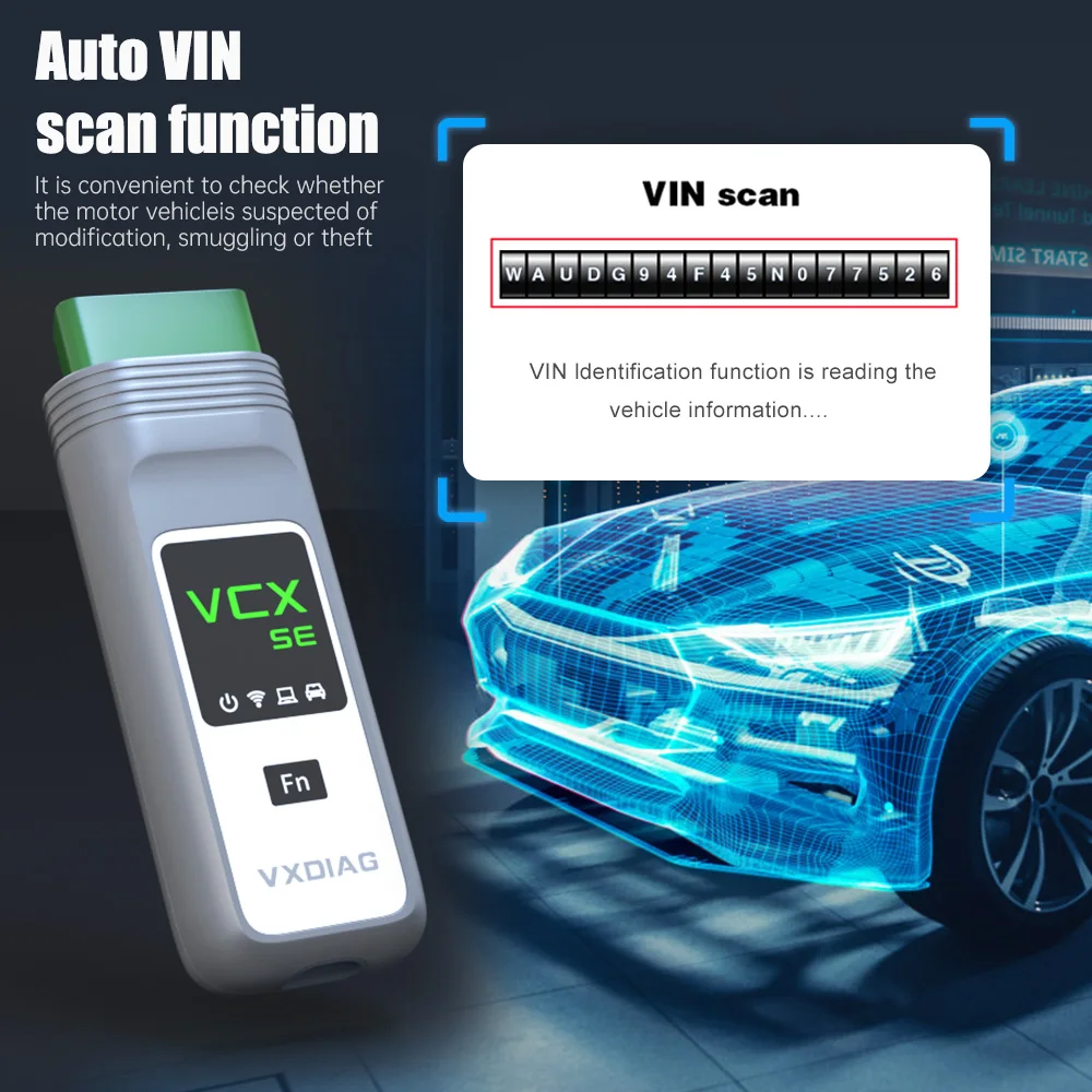 

VXDIAG VCX SE For BMW Supports ECU Programming Online Coding Without Software HDD/SSD WIFI Car OBD2 Diagnostic Tool For BMW