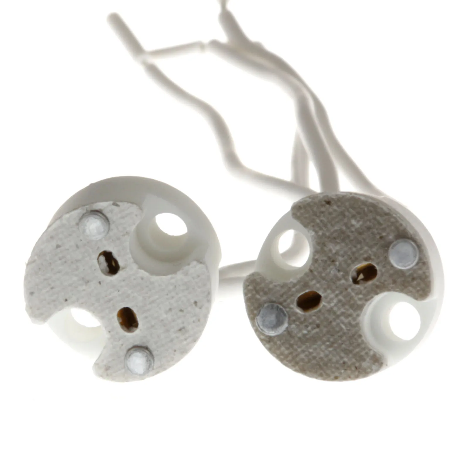 

High Quality MR11 MR16 Gu5.3 Wire Connector LED Bulbs Holder Base Socket Gu5.3 Mr16, Mr11,Mr16 Gu10 G4 G9 Lamp Base