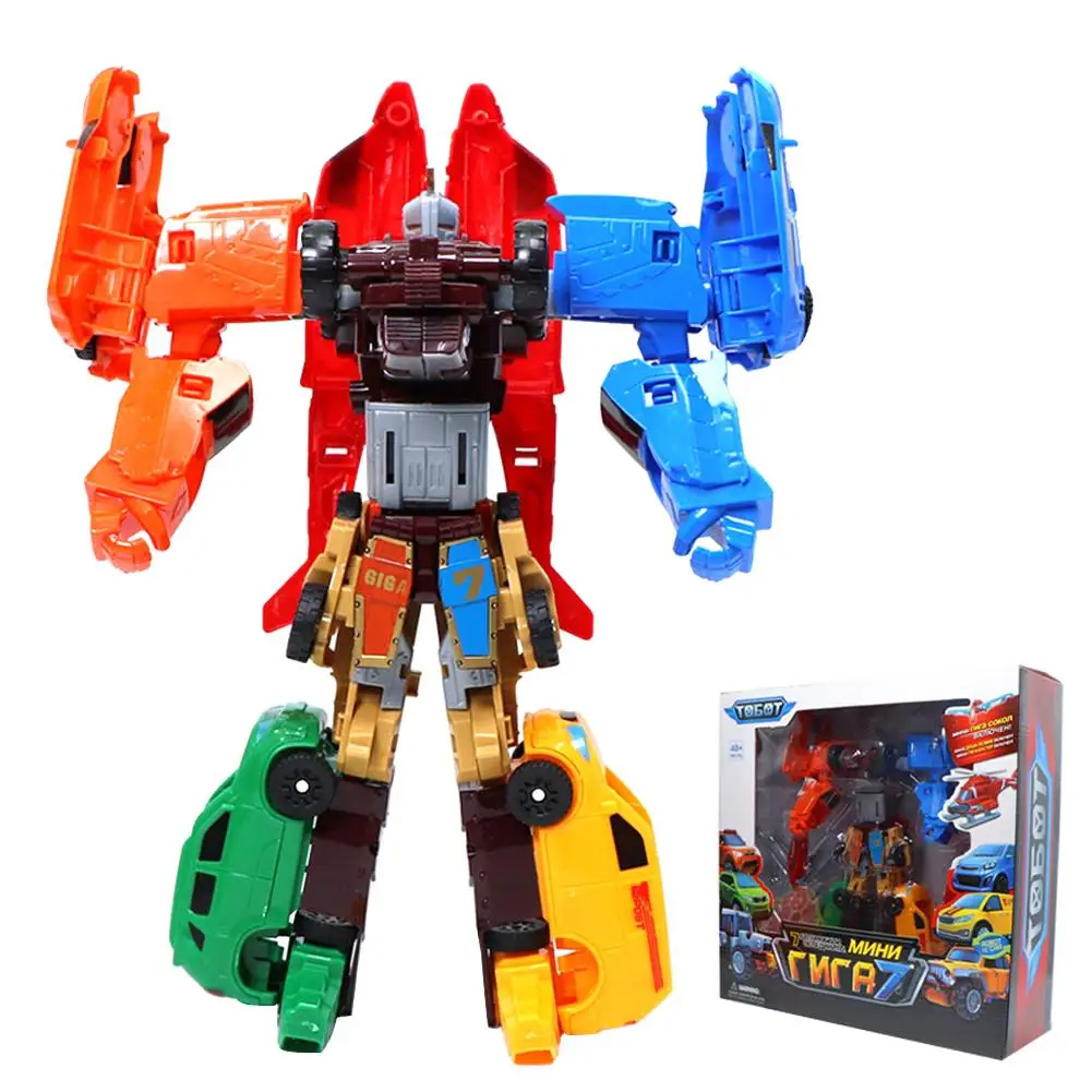 Автомобильный интеграционный робот 7 в 1 трансформер автомобильный анимации для