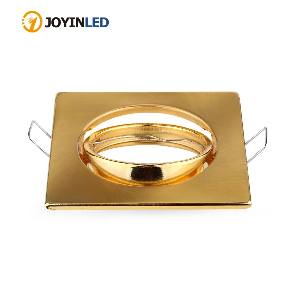 Встраиваемые светодиодные кольца 10 шт./лот Светодиодный прожектор GU10 MR16 арматура