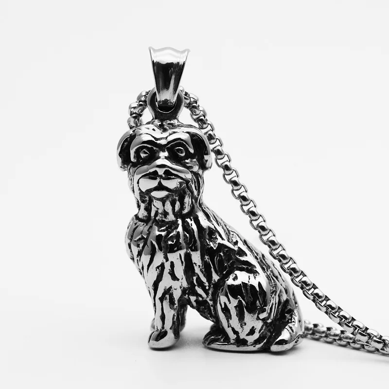 Винтажные модели животных из нержавеющей стали 100% ожерелья для женщин и мужчин