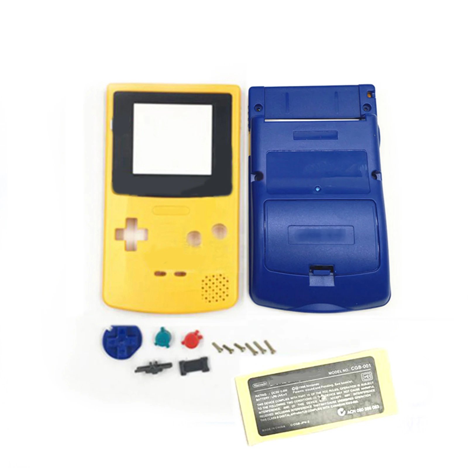 Защитный чехол с полным покрытием корпуса для Nintendo Game Boy Color GBC Pikachu Pokemon консоль