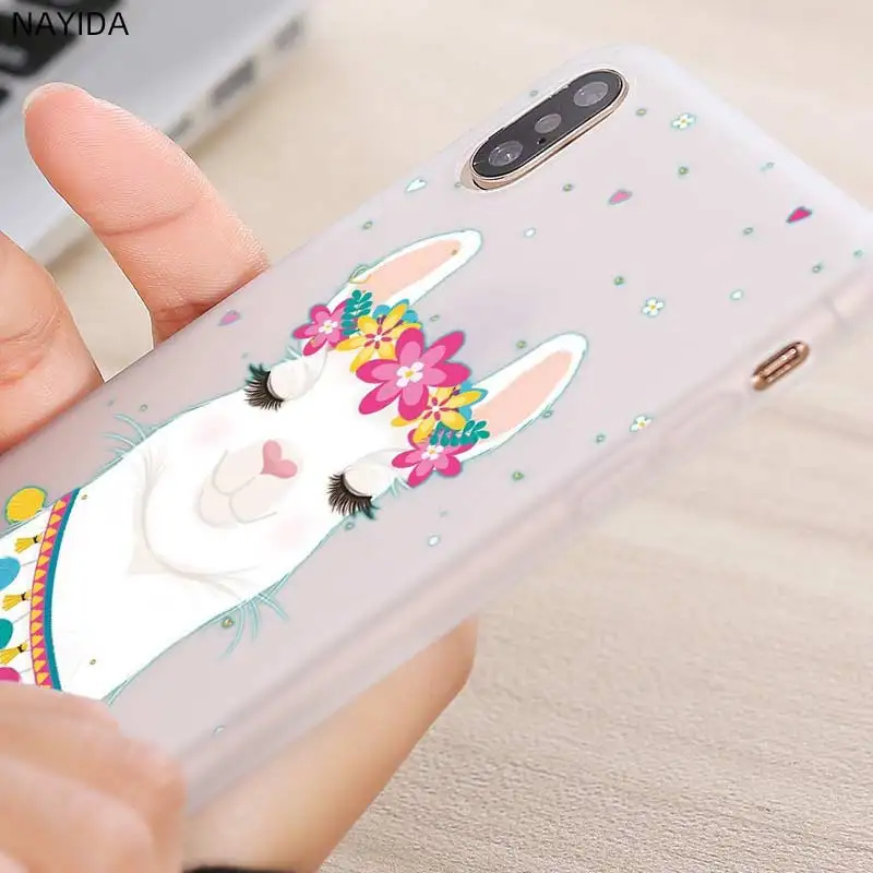 Роскошный мягкий чехол для Huawei Honor 30 20 Pro 10 9 9X Lite 10i 9a 8a 7a 30s с ламой альпакой|Бамперы|