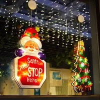1 шт., настенная Светодиодная лампа в виде рождественской елки