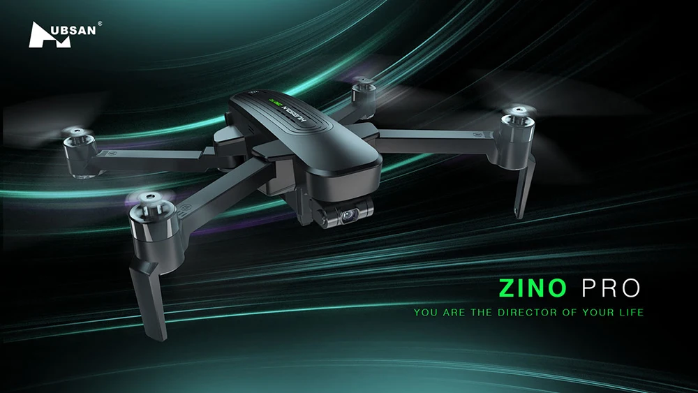 Лидер продаж Hubsan Zino PRO gps 5,8G 4 км Складная рукоятка с видом от первого лица в формате 4K UHD, Камера 3-осевому гидростабилизатору Дрон Квадрокоптер с дистанционным управлением гоночный автомобиль