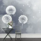 Современные Простые фотообои 3d романтический Одуванчик фон для гостиной спальни ресторана домашний декор покрытия