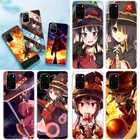 Аниме Konosuba Megumin чехол для телефона Samsung Galaxy Note 10 20 S21 ультра S21 5G S20 FE S10 Lite S10E S9 плюс S8 + силиконовый чехол