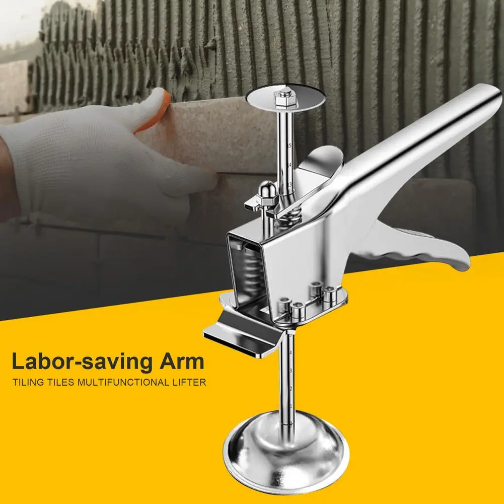 Viking Arms Construction Tool Tile Height Regulator Labor-Saving Stainless Steel Adjuster Locator Leveling System Lifter Jack