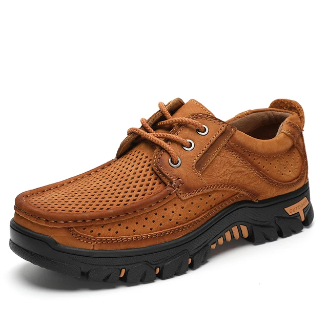 2022 Fashion Men Shoes Genuine Leather 
