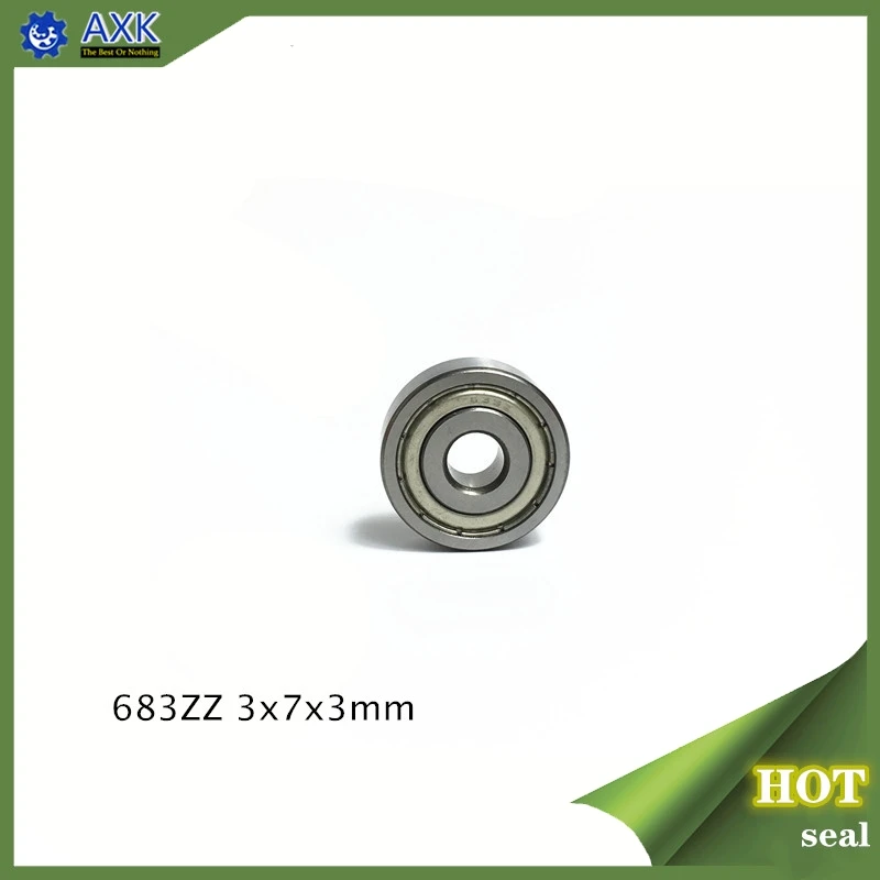 683ZZ ABEC-7 (100 шт.) 3x7x3 мм Миниатюрные шарикоподшипники высокого качества 618/3ZZ |