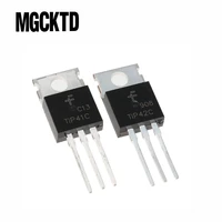 100 new 100pcs tip41c tip42c tip42 power transistors to 220