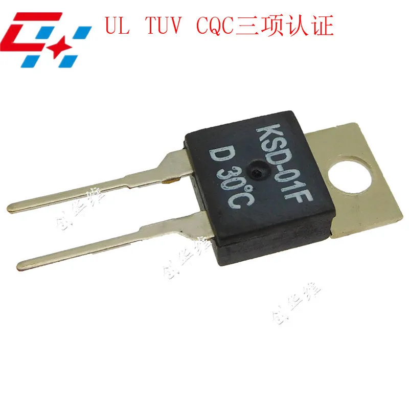 2 шт/нормально закрытый KSD 01F D30 градусов D30C 2A250V JUC 31F переключатель контроля