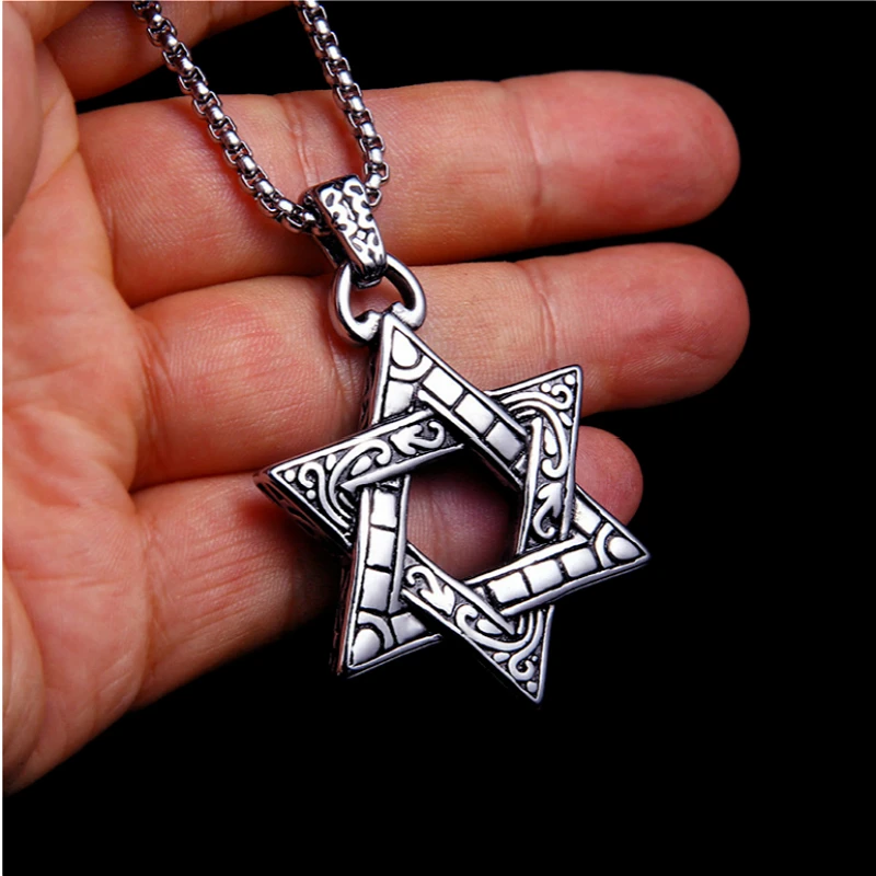 Ожерелье из нержавеющей стали в стиле рок-панк мужское ювелирное изделие поп